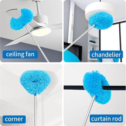 Extendable Dust Buster Mop - (Ceiling fans & Under sofas & beds etc.)