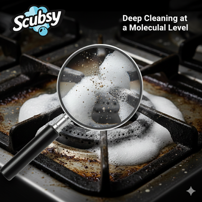 Scubsy India's #1 Foam-Based Complete Kitchen Cleaner & Disinfectant