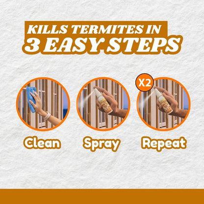 Termite Killer Spray - Effective Pest solution for your home (Buy 1 Get 2 Free!)