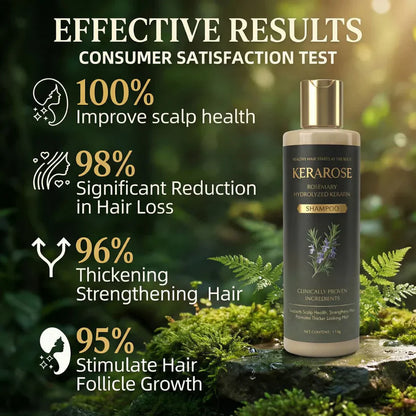 Kerarose Rosemary Shampoo For Hair Growth ( Buy 1 Get 1 Free 🔥)