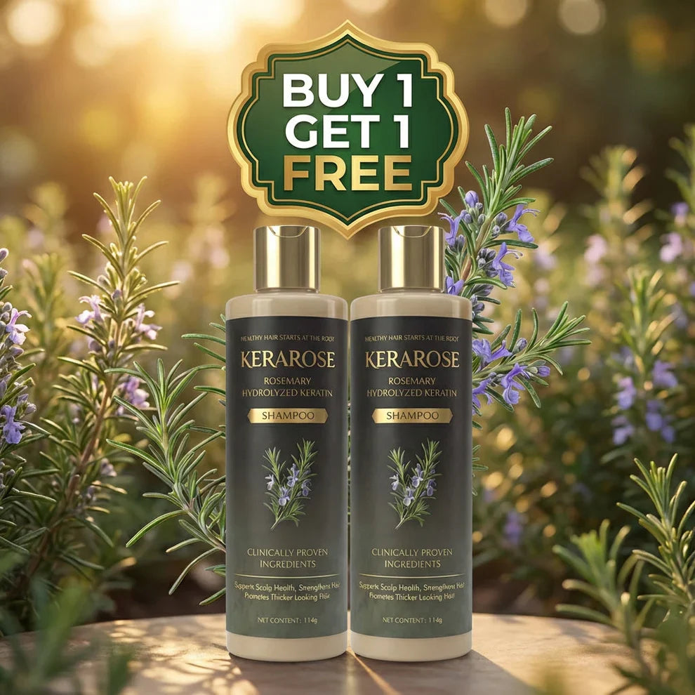 Kerarose Rosemary Shampoo For Hair Growth ( Buy 1 Get 1 Free 🔥)